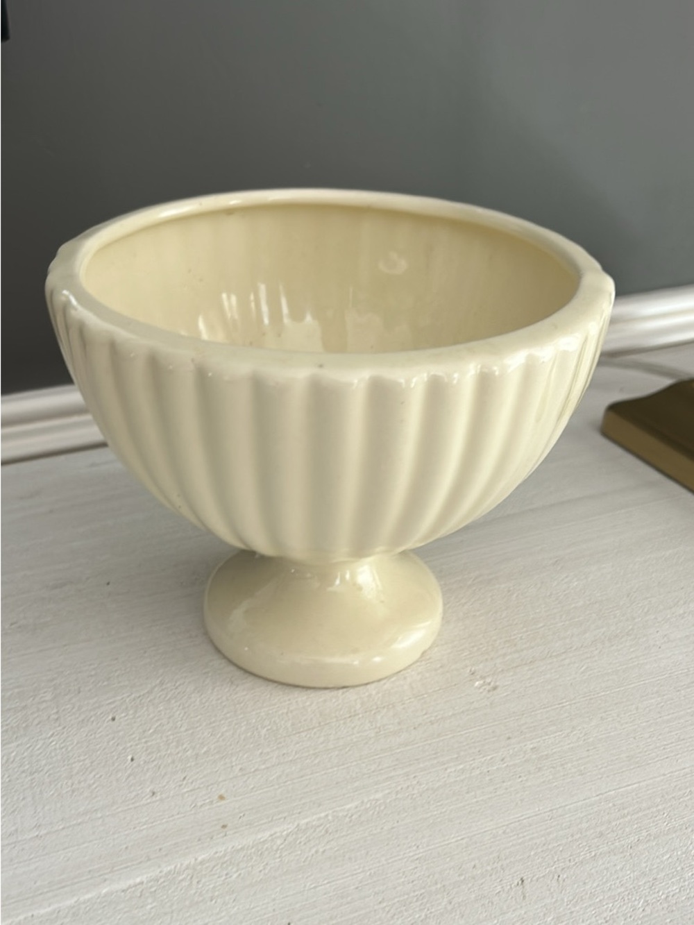 Vintage Haeger Pedestal Ceramic Bowl